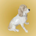 Figura de porcelana perro Cocker sentado elegante - Cositas Antiguas – La Guadaña, Anticuarios Online en Jerez , vender antigüedades, muebles antiguos