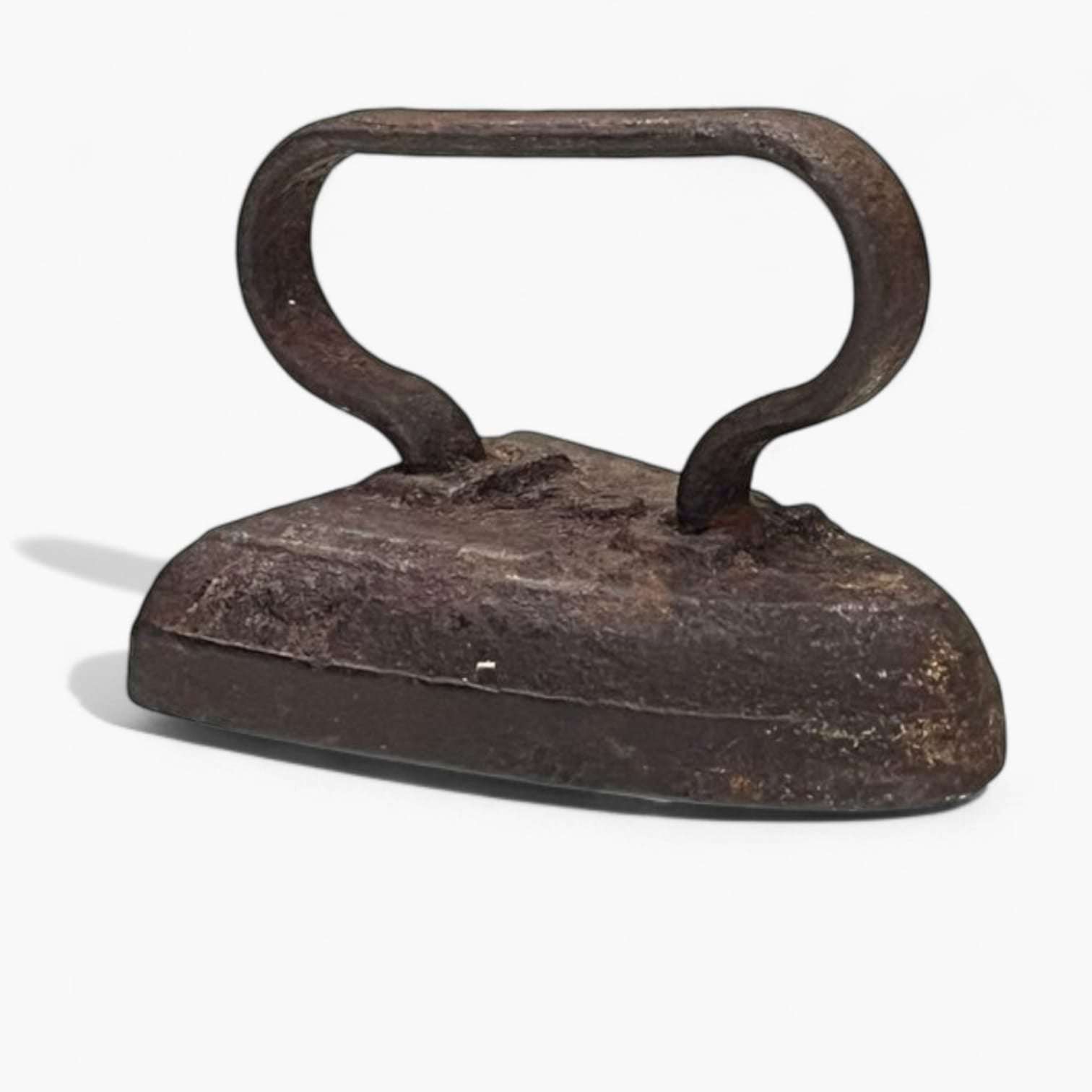 Plancha antigua de hierro macizo | Miniatura única - Cositas Antiguas – La Guadaña, Anticuarios Online en Jerez , vender antigüedades, muebles antiguos