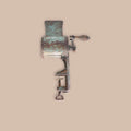 Molinillo antiguo Geba en hierro fundido exclusivo - Cositas Antiguas – La Guadaña, Anticuarios Online en Jerez , vender antigüedades, muebles antiguos