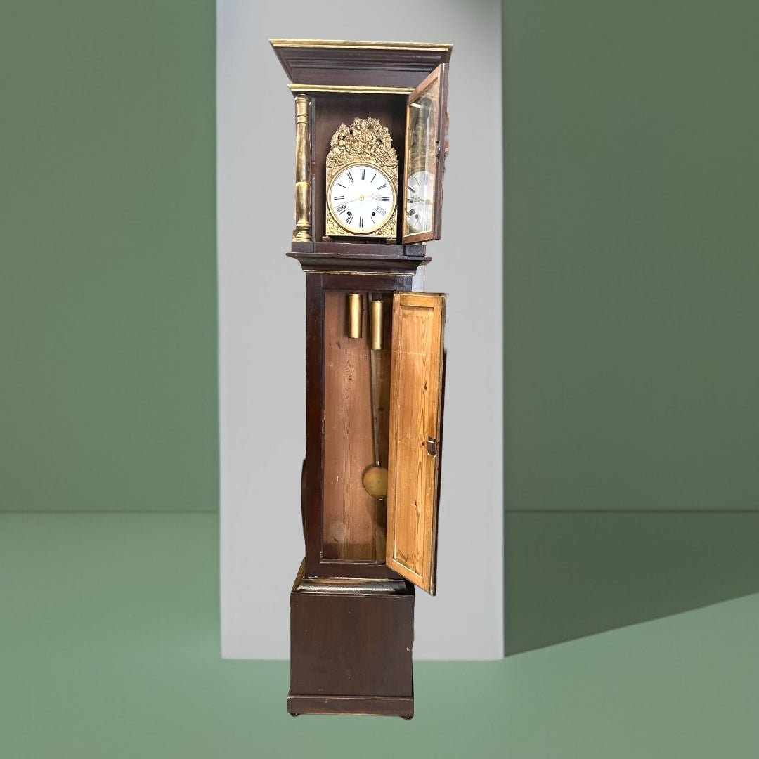 Reloj Comtoise del siglo XIX, estilo Napoleón III francés - Cositas Antiguas – La Guadaña, Anticuarios Online en Jerez , vender antigüedades, muebles antiguos