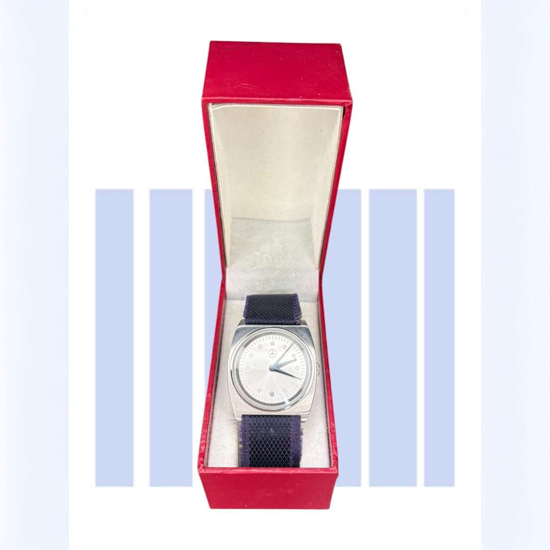 Reloj Mercedes antiguo con estuche original vintage - Cositas Antiguas – La Guadaña, Anticuarios Online en Jerez , vender antigüedades, muebles antiguos