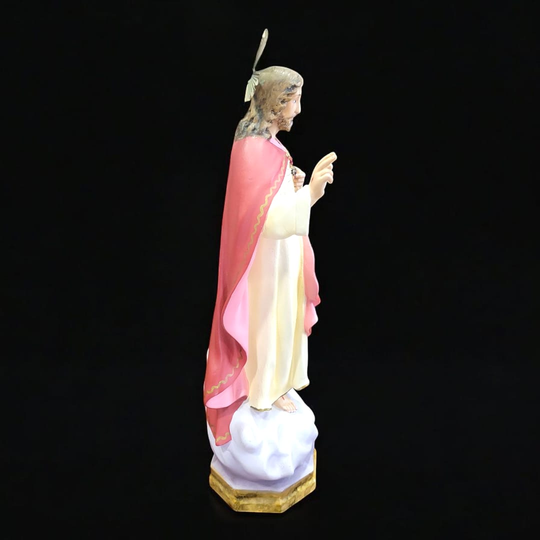 Sagrado Corazón de Jesús en posición de bendecir - Cositas Antiguas – La Guadaña, Anticuarios Online en Jerez , vender antigüedades, muebles antiguos