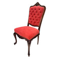 Lote de 3 Sillas Luis XV antiguas tapizadas en rojo - Cositas Antiguas – La Guadaña, Anticuarios Online en Jerez , vender antigüedades, muebles antiguos