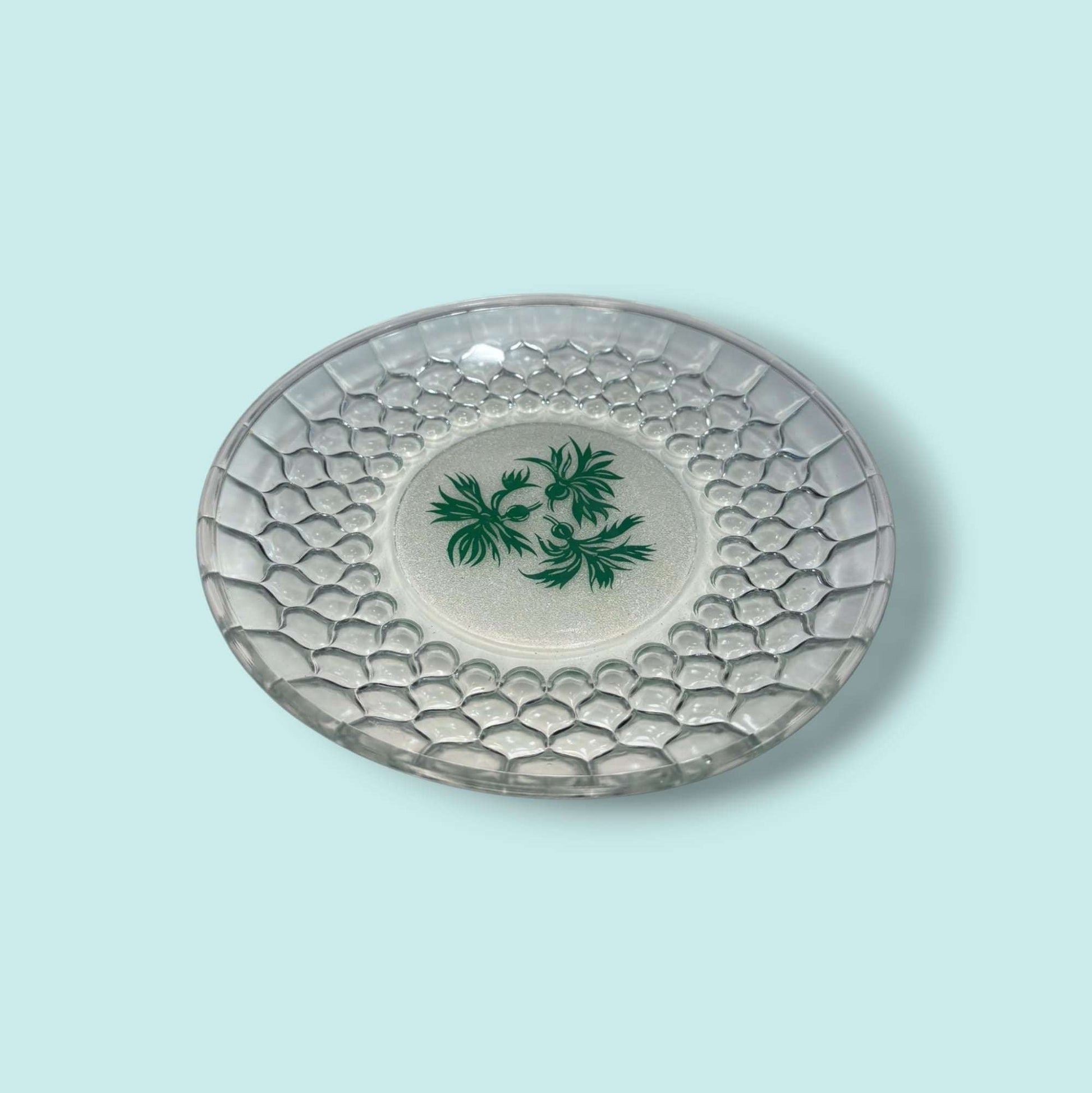 Juego de platos de cristal para canapés elegante y único - Cositas Antiguas – La Guadaña, Anticuarios Online en Jerez , vender antigüedades, muebles antiguos