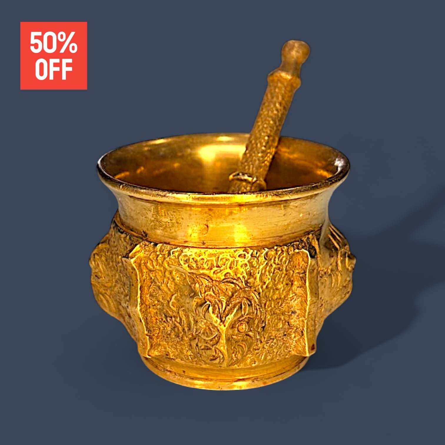 Morteros pequeños de bronce antiguos: set decorativo único - Cositas Antiguas – La Guadaña, Anticuarios Online en Jerez , vender antigüedades, muebles antiguos