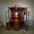 Vitrina de caoba clásica antigua con cristales biselados - Cositas Antiguas – La Guadaña, Anticuarios Online en Jerez , vender antigüedades, muebles antiguos