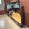 Espejo rectangular de caoba clásica con cristal biselado - Cositas Antiguas – La Guadaña, Anticuarios Online en Jerez , vender antigüedades, muebles antiguos