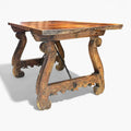 Mesa Castellana antigua de madera maciza, elegante y única - Cositas Antiguas – La Guadaña, Anticuarios Online en Jerez , vender antigüedades, muebles antiguos