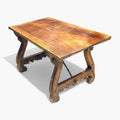 Mesa Castellana antigua de madera maciza, elegante y única - Cositas Antiguas – La Guadaña, Anticuarios Online en Jerez , vender antigüedades, muebles antiguos