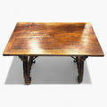 Mesa Castellana antigua de madera maciza, elegante y única - Cositas Antiguas – La Guadaña, Anticuarios Online en Jerez , vender antigüedades, muebles antiguos