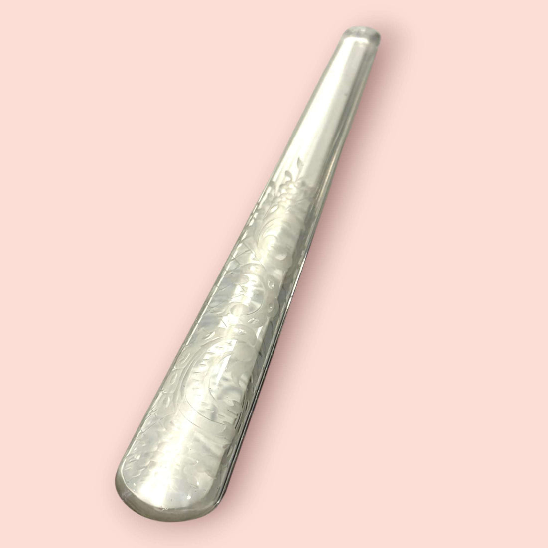 Batidor para cóctel de cristal vintage macizo 25 cm - Cositas Antiguas – La Guadaña, Anticuarios Online en Jerez , vender antigüedades, muebles antiguos