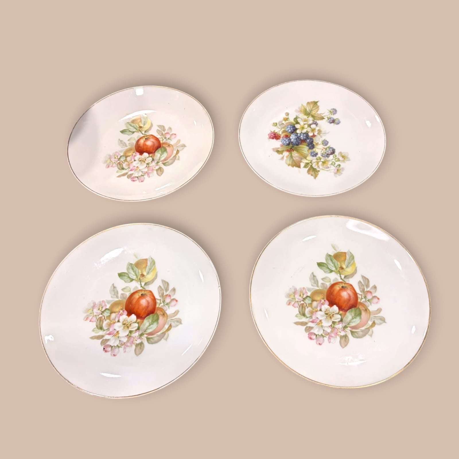 Lote de platos de porcelana Thomas Bavaria pintados a mano - Cositas Antiguas – La Guadaña, Anticuarios Online en Jerez , vender antigüedades, muebles antiguos