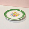 Plato de porcelana Jäger floral alemán antiguo único - Cositas Antiguas – La Guadaña, Anticuarios Online en Jerez , vender antigüedades, muebles antiguos