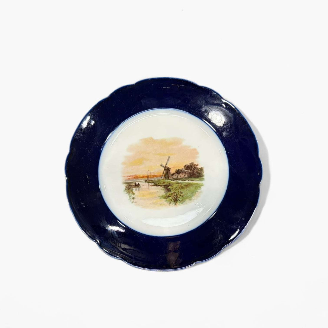 Plato de porcelana Limoges antiguo francés pintado único - Cositas Antiguas – La Guadaña, Anticuarios Online en Jerez , vender antigüedades, muebles antiguos