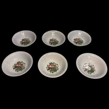 Lote de cuencos Pontesa de porcelana española vintage - Cositas Antiguas – La Guadaña, Anticuarios Online en Jerez , vender antigüedades, muebles antiguos