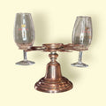 Soporte para copas de cobre antiguo único y decorativo - Cositas Antiguas – La Guadaña, Anticuarios Online en Jerez , vender antigüedades, muebles antiguos