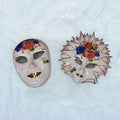 4 Máscaras de porcelana venecianas Galos y Ocer únicas - Cositas Antiguas – La Guadaña, Anticuarios Online en Jerez , vender antigüedades, muebles antiguos