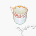 Taza de colección Limoges antigua en porcelana francesa - Cositas Antiguas – La Guadaña, Anticuarios Online en Jerez , vender antigüedades, muebles antiguos