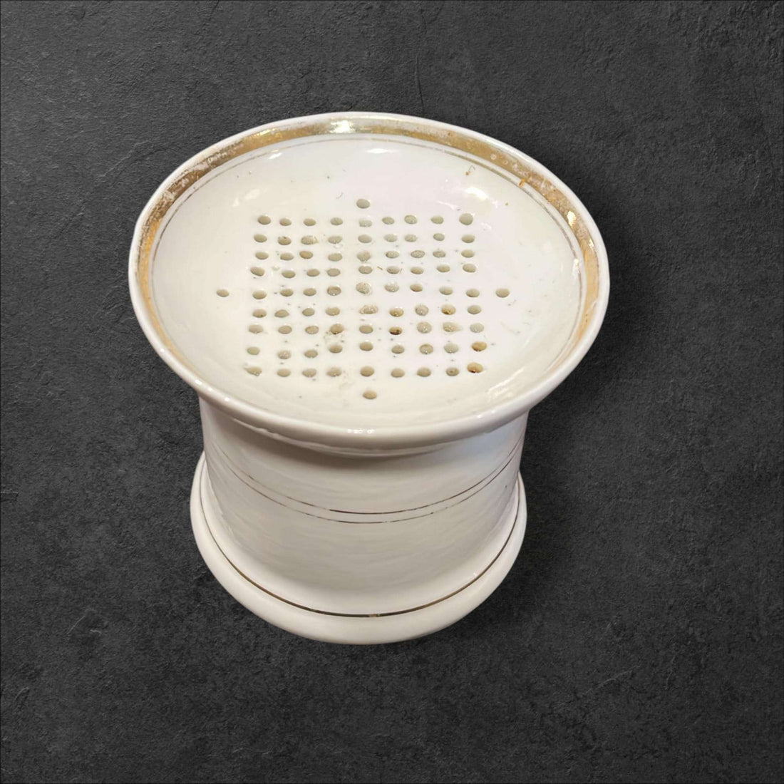 Arenillero y secante de porcelana antiguo para escribanía - Cositas Antiguas – La Guadaña, Anticuarios Online en Jerez , vender antigüedades, muebles antiguos