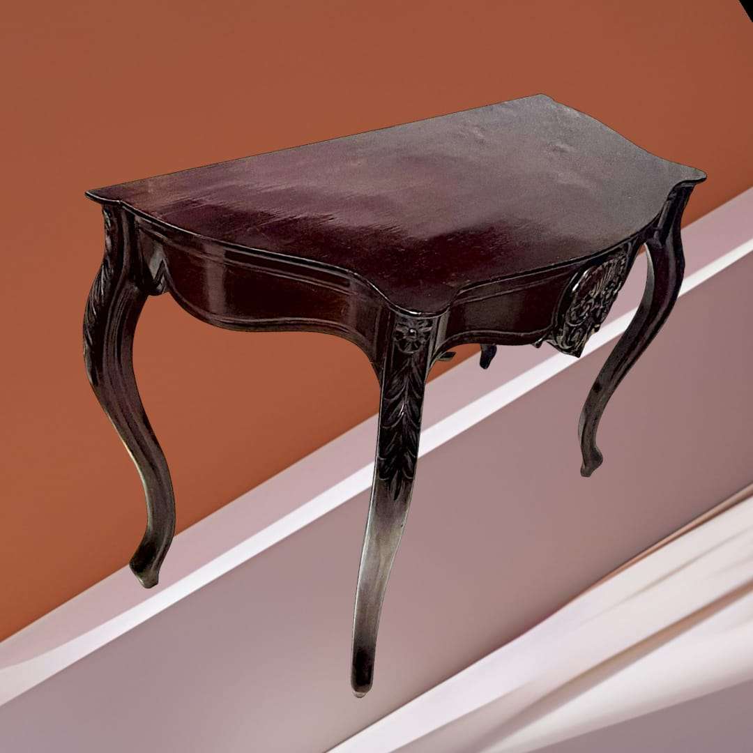 Consola de caoba estilo isabelina clásica - Cositas Antiguas – La Guadaña, Anticuarios Online en Jerez , vender antigüedades, muebles antiguos