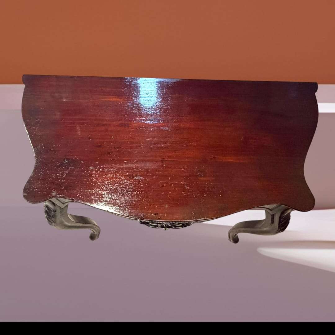 Consola de caoba estilo isabelina clásica - Cositas Antiguas – La Guadaña, Anticuarios Online en Jerez , vender antigüedades, muebles antiguos