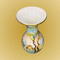 Florero de Porcelana Pintado a Mano Artesanal 32,5 cm - Cositas Antiguas – La Guadaña, Anticuarios Online en Jerez , vender antigüedades, muebles antiguos