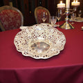 Panera de Metal Plateado Labrado Clásica 30 cm - Cositas Antiguas – La Guadaña, Anticuarios Online en Jerez , vender antigüedades, muebles antiguos