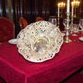 Panera de Metal Plateado Labrado Clásica 30 cm - Cositas Antiguas – La Guadaña, Anticuarios Online en Jerez , vender antigüedades, muebles antiguos