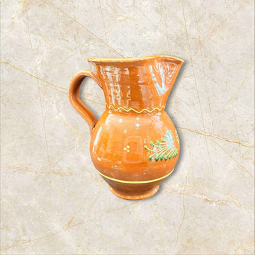 Jarra de cerámica esmaltada decorativa artesanal clásica - Cositas Antiguas – La Guadaña, Anticuarios Online en Jerez , vender antigüedades, muebles antiguos