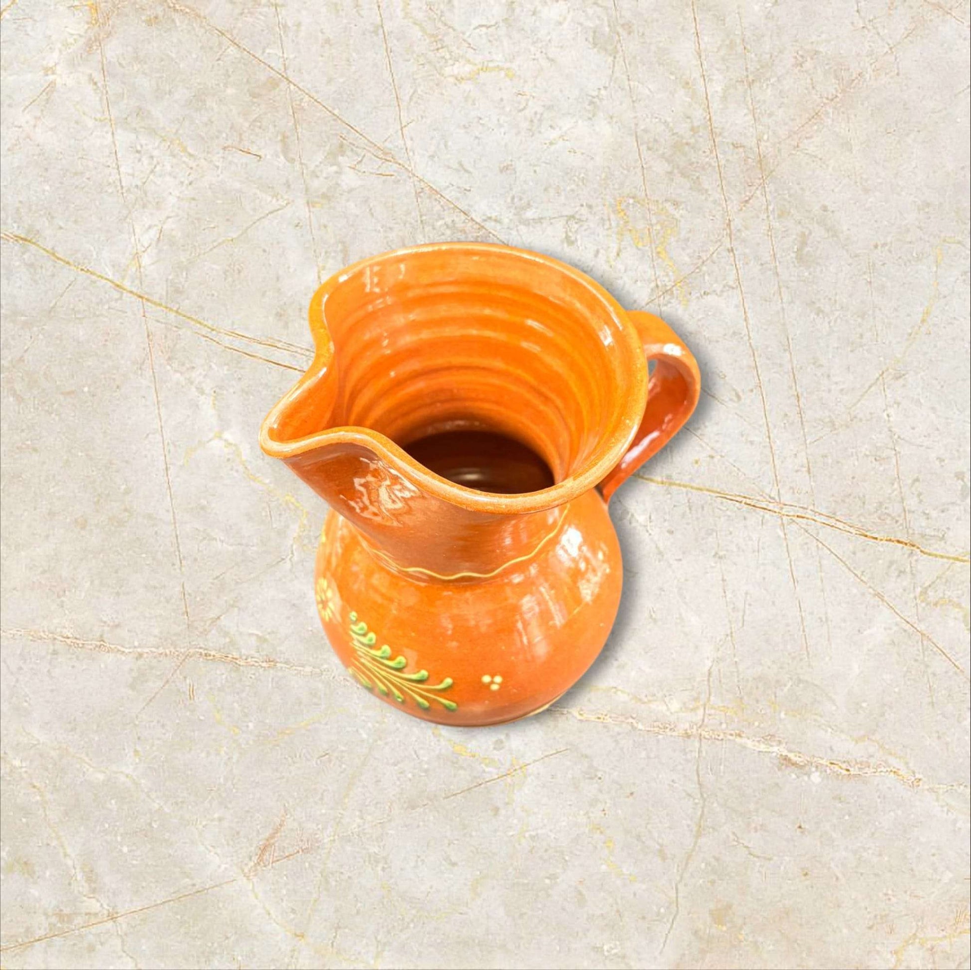 Jarra de cerámica esmaltada decorativa artesanal clásica - Cositas Antiguas – La Guadaña, Anticuarios Online en Jerez , vender antigüedades, muebles antiguos