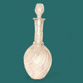 Licorera de cristal tallado con tapón decorativo - Cositas Antiguas – La Guadaña, Anticuarios Online en Jerez , vender antigüedades, muebles antiguos