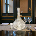 Licorera de cristal con tapa 30,5 cm elegante - Cositas Antiguas – La Guadaña, Anticuarios Online en Jerez , vender antigüedades, muebles antiguos