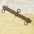 Balancín de madera con anillos de forja 57 cm | Antiguo - Cositas Antiguas – La Guadaña, Anticuarios Online en Jerez , vender antigüedades, muebles antiguos
