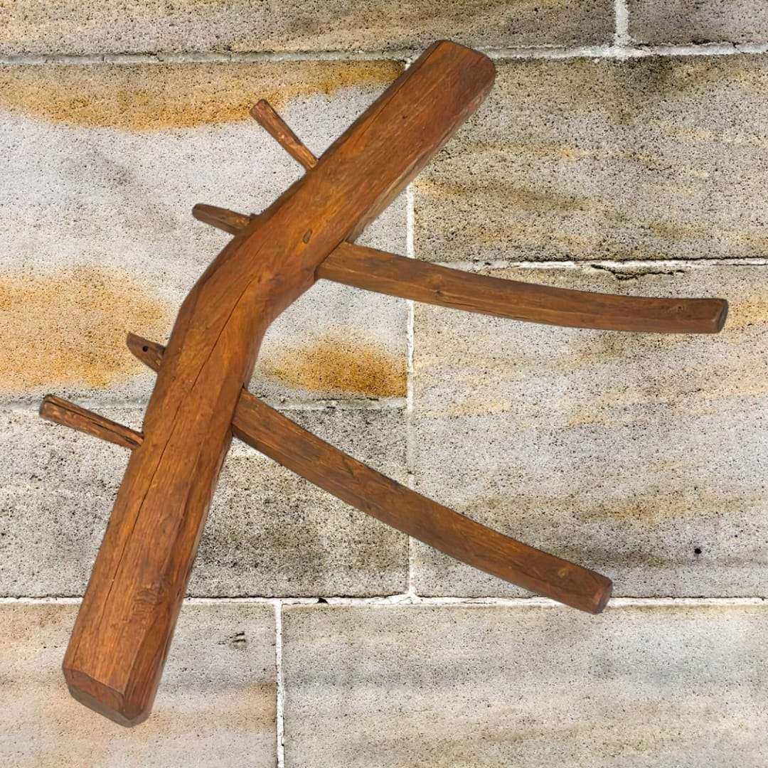 Yugo de madera rústico 72 cm decorativo - Cositas Antiguas – La Guadaña, Anticuarios Online en Jerez , vender antigüedades, muebles antiguos