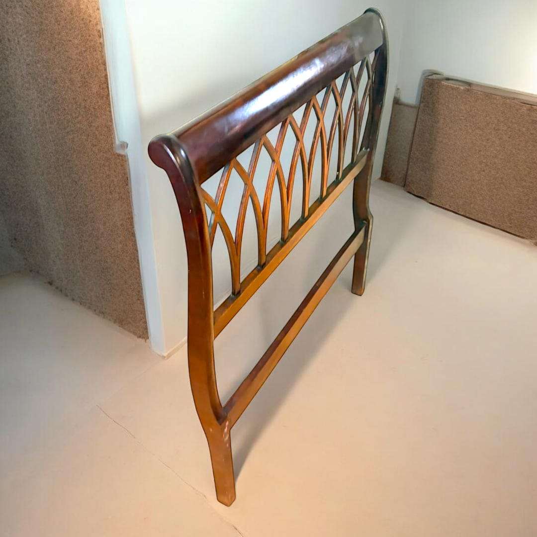 Cabecero de Caoba Estilo Chippendale Inglés - Cositas Antiguas – La Guadaña, Anticuarios Online en Jerez , vender antigüedades, muebles antiguos