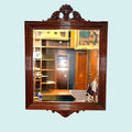 Espejo de caoba con cristal biselado clásico 92x127 - Cositas Antiguas – La Guadaña, Anticuarios Online en Jerez , vender antigüedades, muebles antiguos