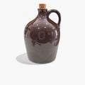 Botella de cerámica esmaltada con asa y tapón - Cositas Antiguas – La Guadaña, Anticuarios Online en Jerez , vender antigüedades, muebles antiguos