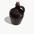 Botella de cerámica esmaltada con asa y tapón - Cositas Antiguas – La Guadaña, Anticuarios Online en Jerez , vender antigüedades, muebles antiguos