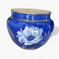 Florero vintage Villeroy & Boch azul floral - Cositas Antiguas – La Guadaña, Anticuarios Online en Jerez , vender antigüedades, muebles antiguos