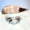 Centro de mesa frutero de metal plateado elegante - Cositas Antiguas – La Guadaña, Anticuarios Online en Jerez , vender antigüedades, muebles antiguos