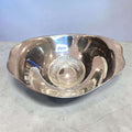 Centro de mesa frutero de metal plateado elegante - Cositas Antiguas – La Guadaña, Anticuarios Online en Jerez , vender antigüedades, muebles antiguos