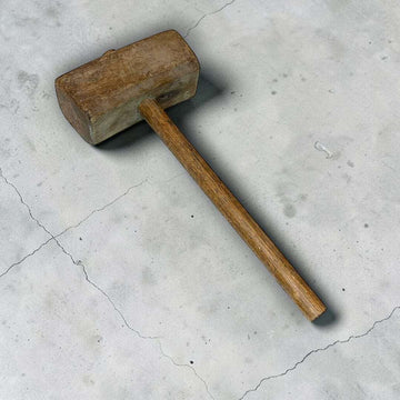Mazo de madera artesanal herramienta tradicional - Cositas Antiguas – La Guadaña, Anticuarios Online en Jerez , vender antigüedades, muebles antiguos