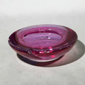 Cenicero de cristal Murano violeta decorativo de diseño - Cositas Antiguas – La Guadaña, Anticuarios Online en Jerez , vender antigüedades, muebles antiguos