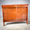 Cabecero de caoba | Cabecero antiguo elegante - Cositas Antiguas – La Guadaña, Anticuarios Online en Jerez , vender antigüedades, muebles antiguos