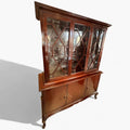 Vitrina de caoba | Vitrina antigua de salón elegante - Cositas Antiguas – La Guadaña, Anticuarios Online en Jerez , vender antigüedades, muebles antiguos
