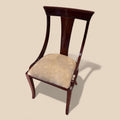 Conjunto de 6 sillas de caoba | Sillas antiguas tapizadas - Cositas Antiguas – La Guadaña, Anticuarios Online en Jerez , vender antigüedades, muebles antiguos
