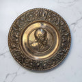 Pareja de platos decorativos de cobre | Clasico estilo Griego - Cositas Antiguas – La Guadaña, Anticuarios Online en Jerez , vender antigüedades, muebles antiguos