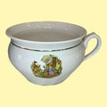 Orinal de porcelana antiguo decorativo de colección - Cositas Antiguas – La Guadaña, Anticuarios Online en Jerez , vender antigüedades, muebles antiguos