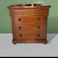 Mesitas de noche de caoba con cajón secreto - Cositas Antiguas – La Guadaña, Anticuarios Online en Jerez , vender antigüedades, muebles antiguos