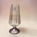 Copa antigua de cristal y metal plateado decorativa - Cositas Antiguas – La Guadaña, Anticuarios Online en Jerez , vender antigüedades, muebles antiguos
